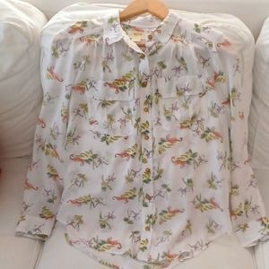 Anthropologie Maeve Button Down